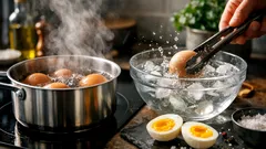 Eier kochen wie ein Profi: Zeiten, Temperatur und der Eiswasser-Trick